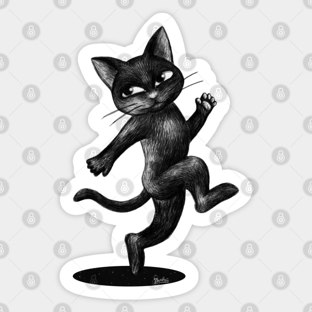 Run happily Sticker by BATKEI